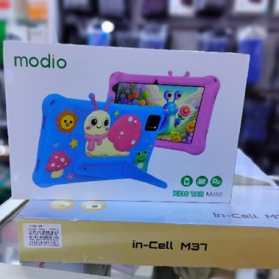 a box of Modio M37 children's tablet
